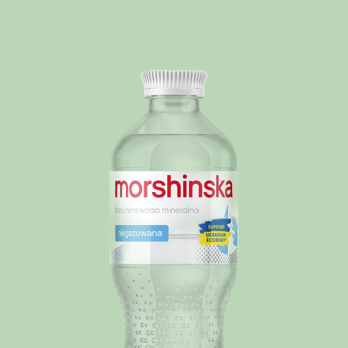 MORSHINSKA Naturalna Woda Mineralna, Niskozmineralizowana, Niegazowana, 0.5L  