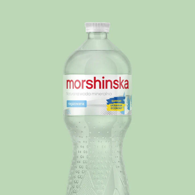 MORSHINSKA Naturalna Woda Mineralna, Niskozmineralizowana, Niegazowana 1.5L